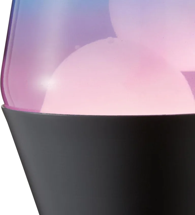 Gunmetal Grey Lava Lite lamp — finish detail