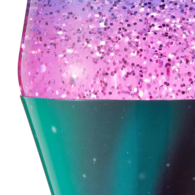 Polar Glimmer Lava Lite lamp — finish detail